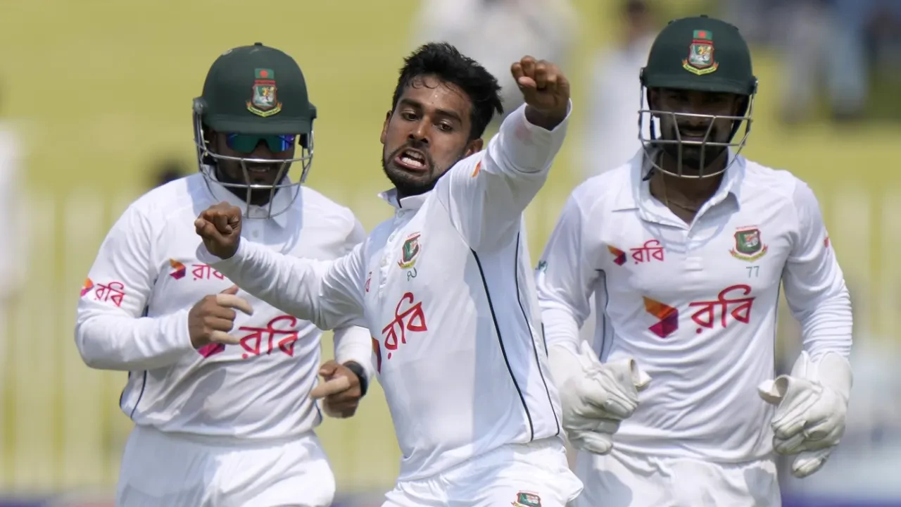 Mushfiqur and Mehidy star in Bangladesh's historic maiden Test win against Pakistan