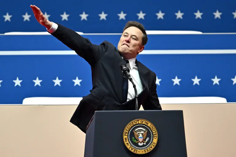 Musk accused of giving Nazi salute during Trump inauguration celebrations