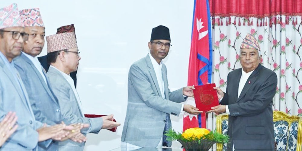 Muslim Commission submits report to President Paudel