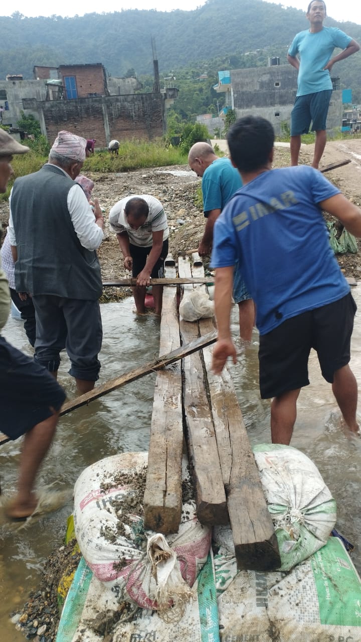 Myagde residents struggle without proper bridge