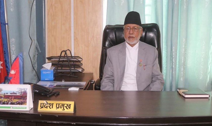 Sudurpaschim province head calls on parties to stake claim for new CM