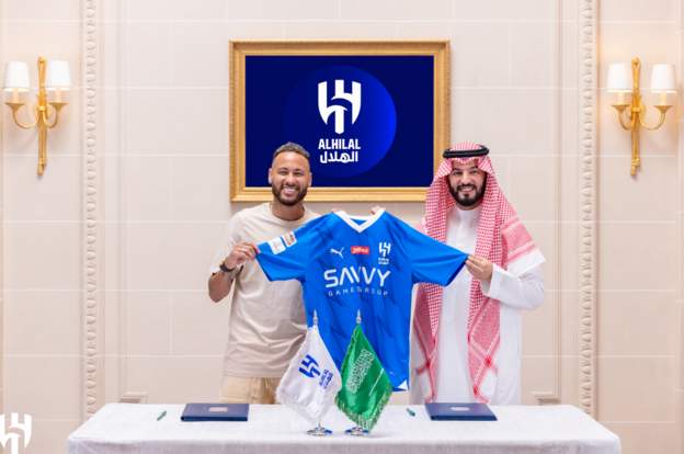 Neymar joins Al-Hilal