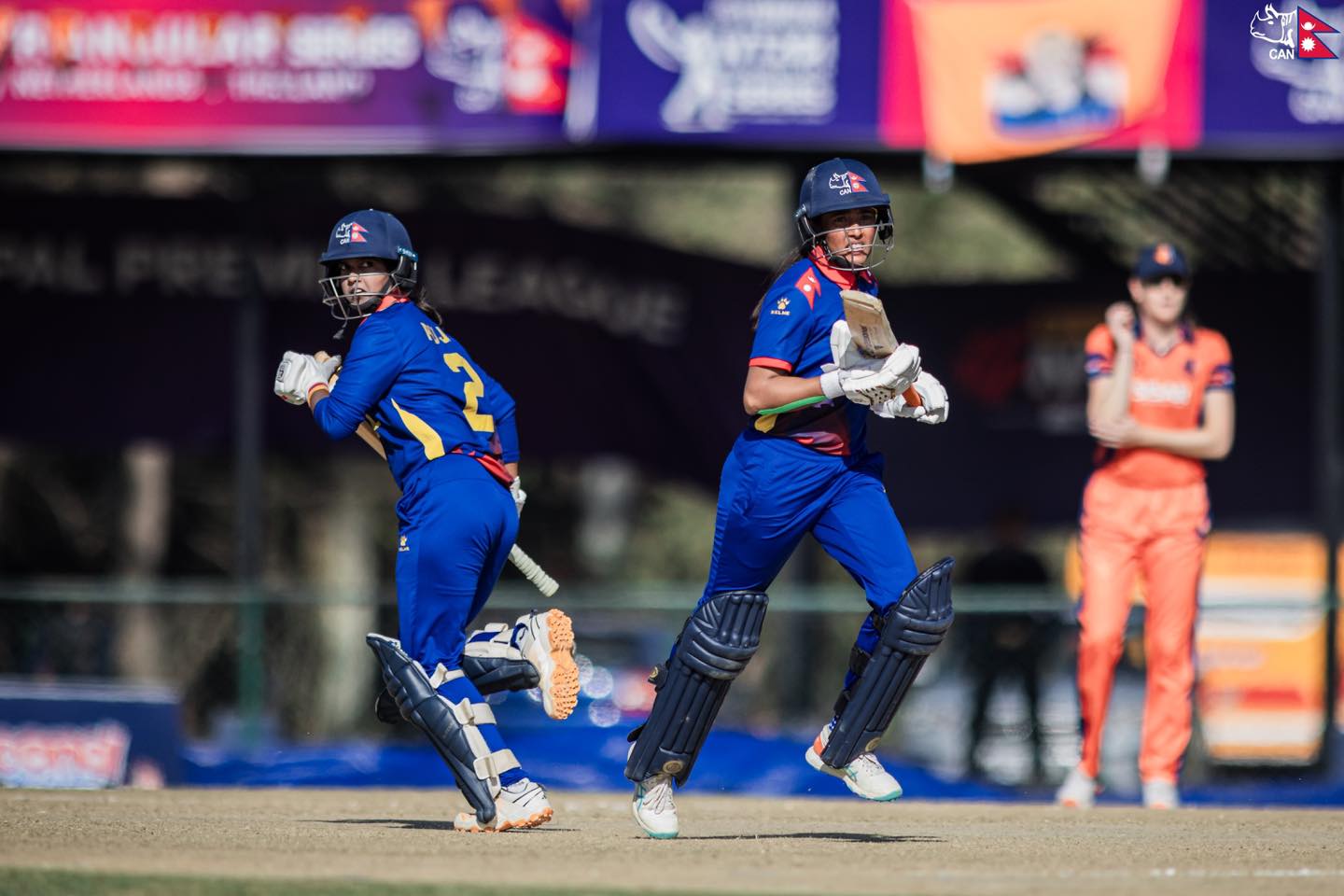 Women's T20I Tri-Series: Netherlands defeat Nepal by 15 runs