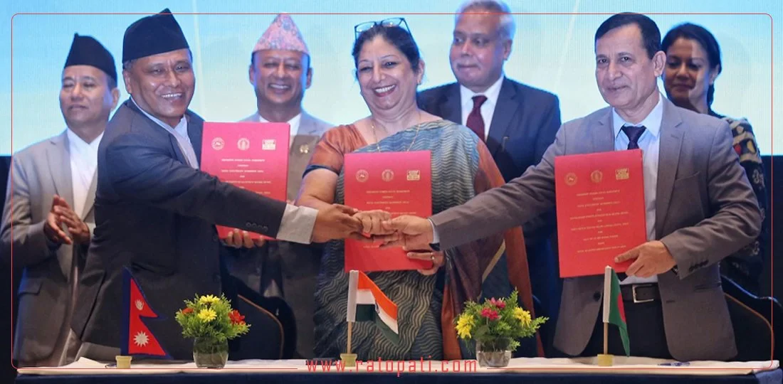 Nepal, Bangladesh, and India formalize electricity export deal