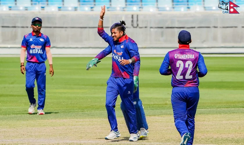 Nepal Secures 52-run victory over PNG in ICC Men's Cricket World Cup League-2