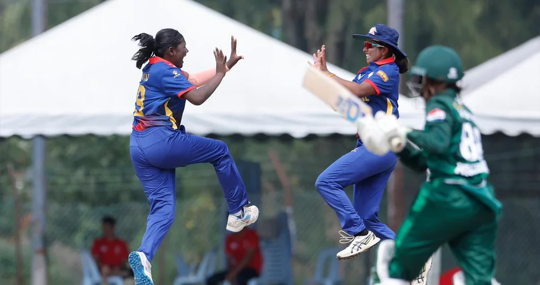 ACC U-19 Women’s T20 Asia Cup: Nepal defeats Pakistan by 6 wickets