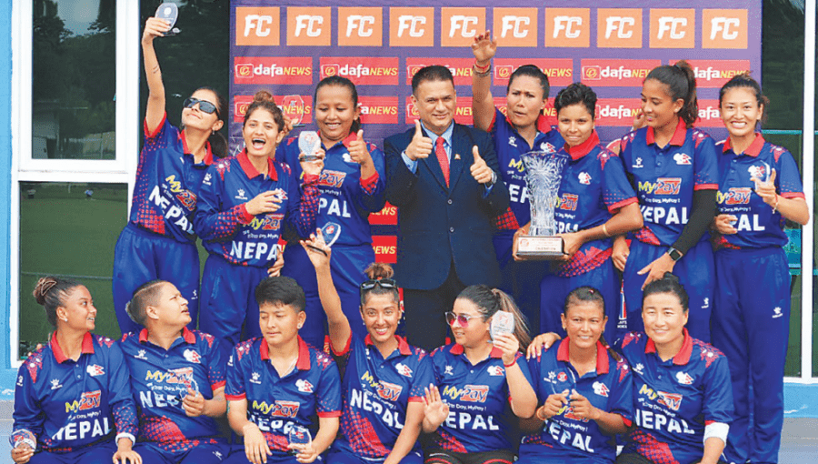 Nepal clinches Women's T20I Series