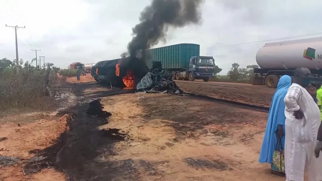 Forty-eight killed in Nigeria fuel tanker crash