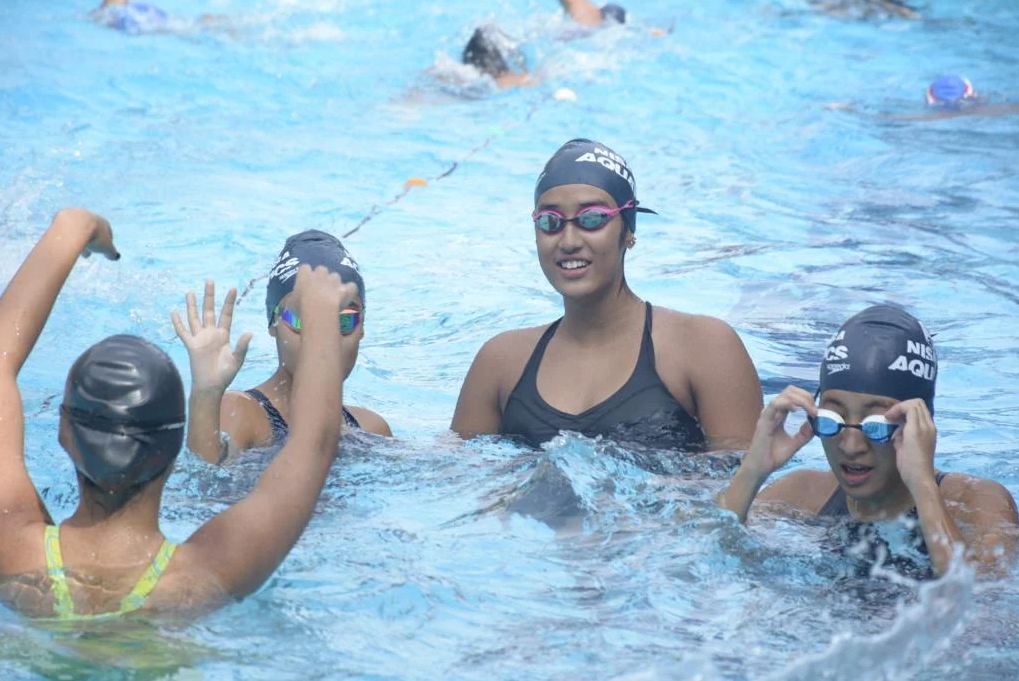 Nisarga Batika wins NSA Cup Swimming Competition
