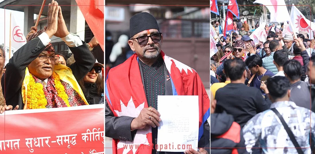 Local by-elections: Nomination filing continues in Kathmandu (photos)