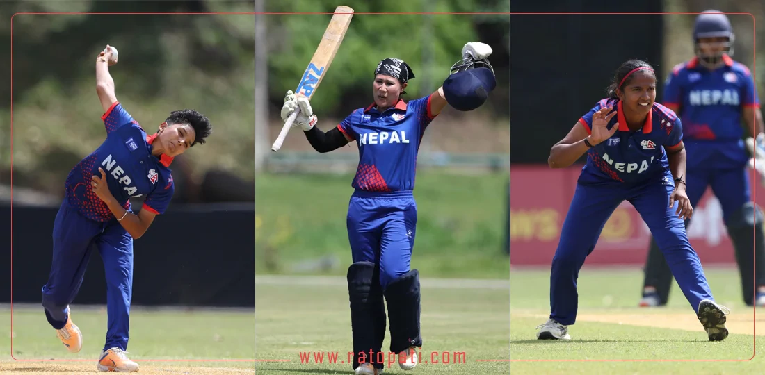 Nepal secures quarterfinal berth in ACC Women Premier League with record victory over Maldives