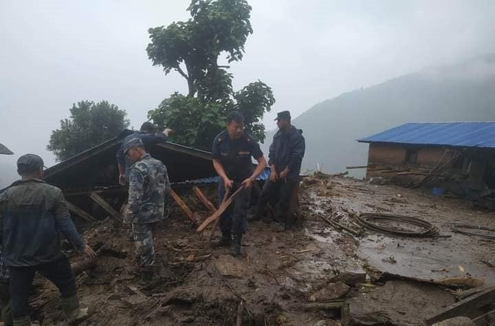 Three of single family dead in Okhaldhunga landslide