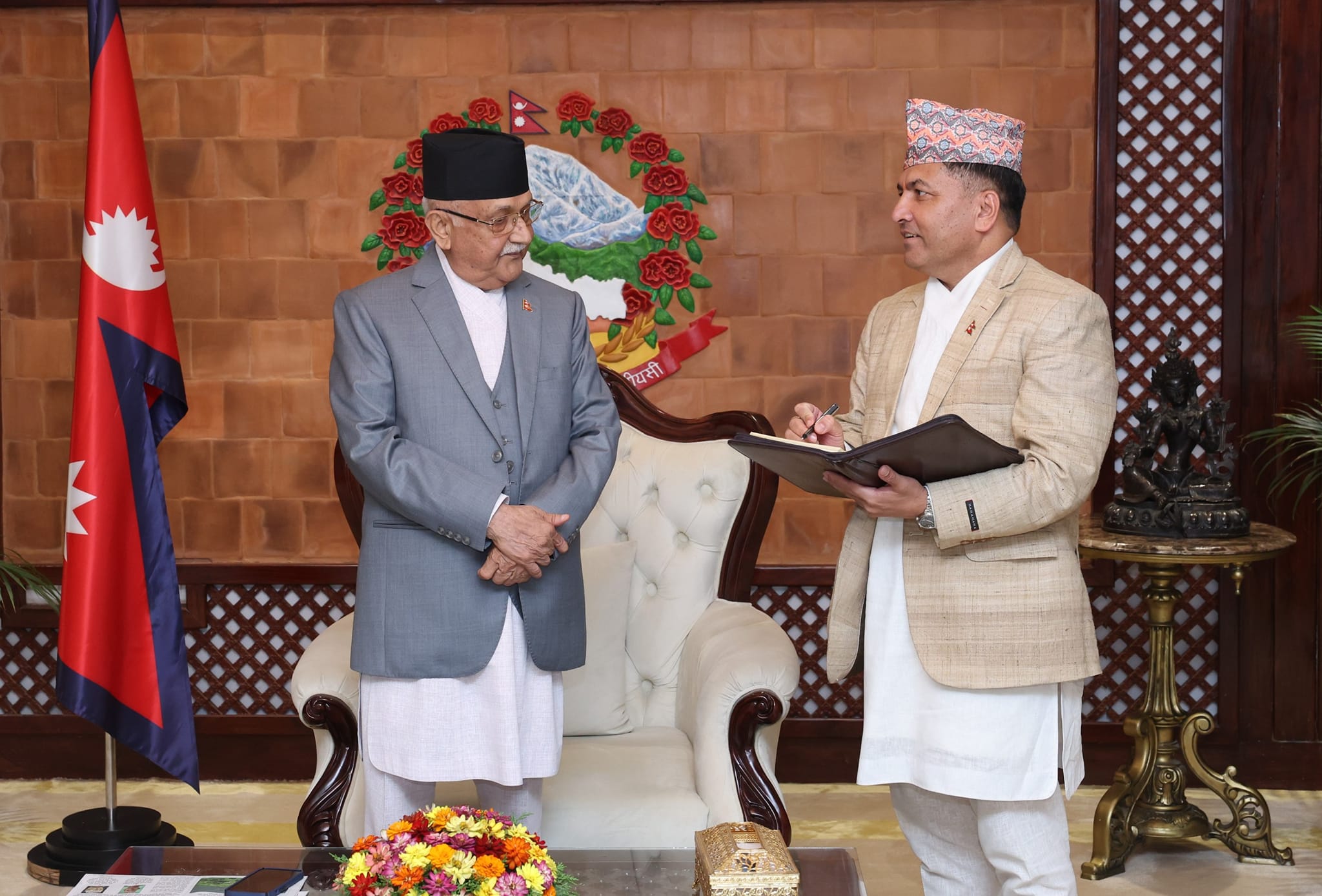 Oli instructs Home Secretary to fast-track Prakash Tamang's citizenship