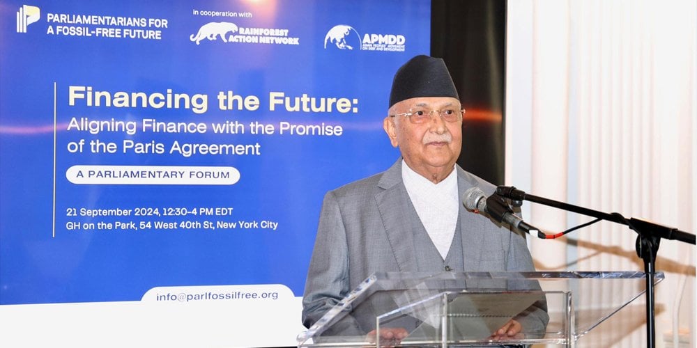 Countries emitting carbon should pay compensation: PM Oli