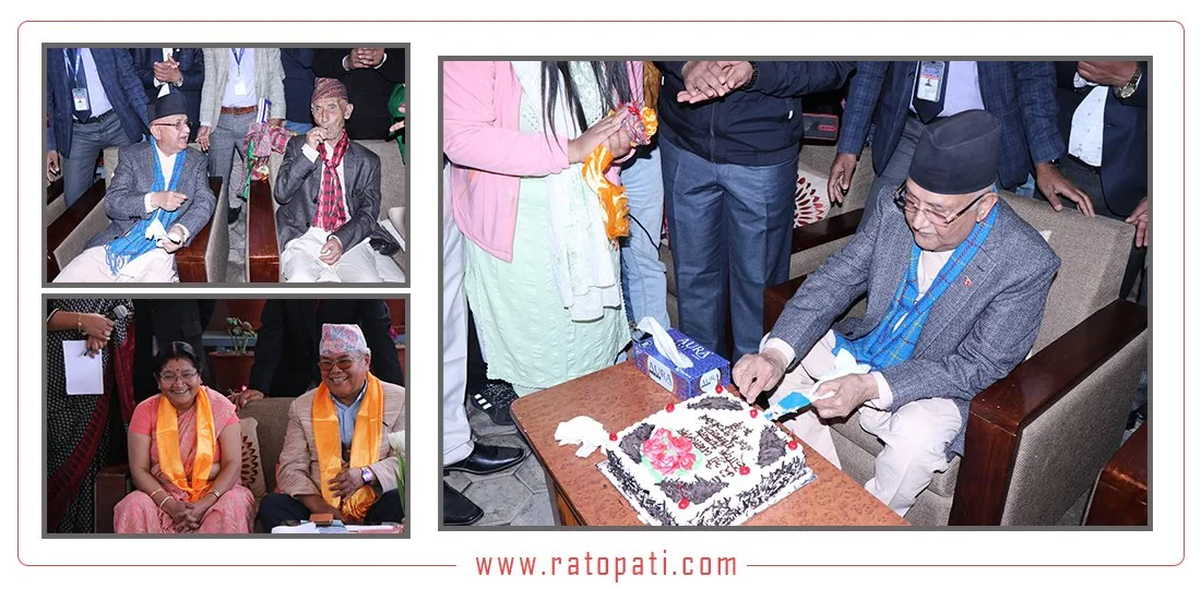 PHOTOS: UML Chair Oli celebrates his 72nd birthday