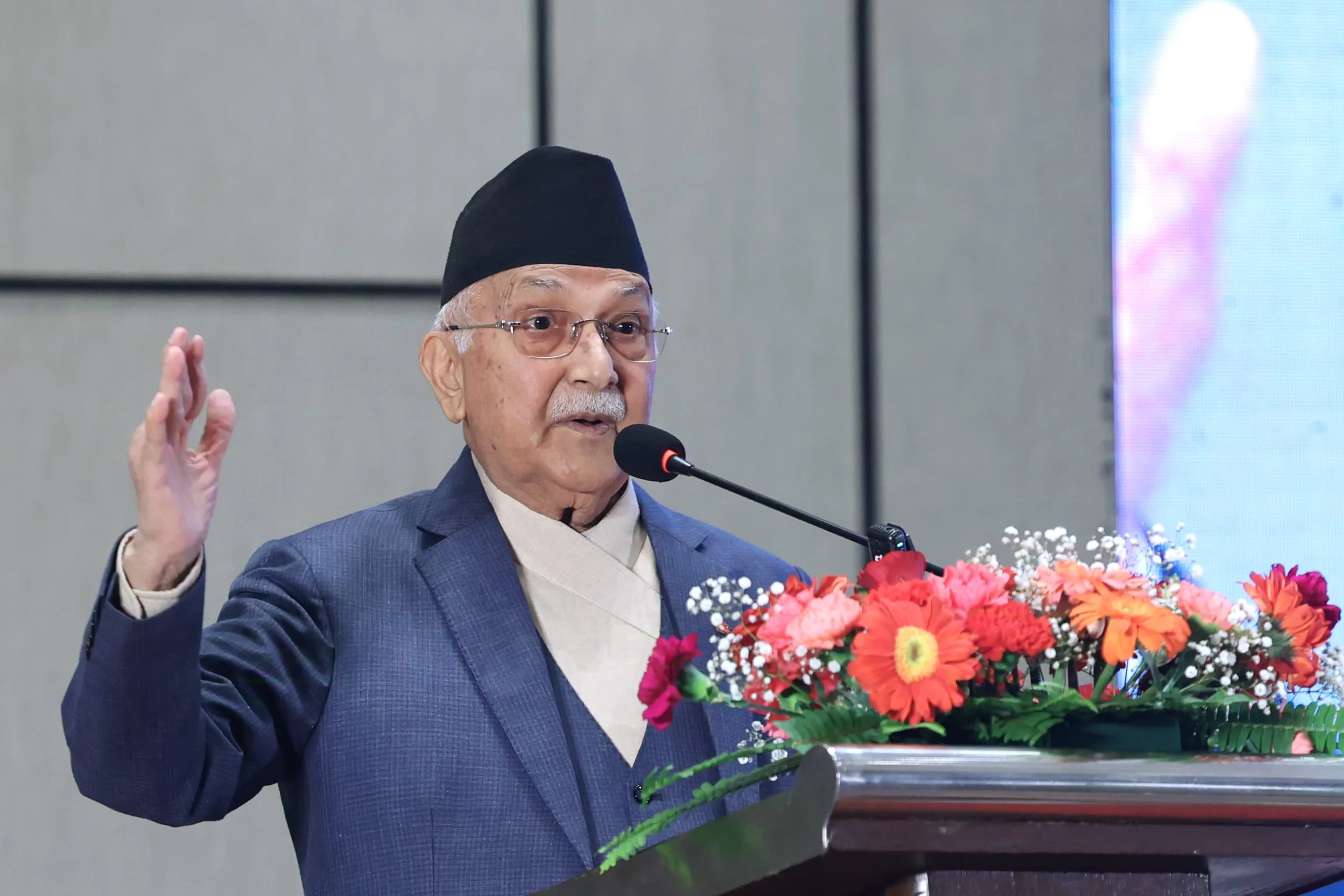 PM Oli calls for collaborative efforts to cope with climate crisis