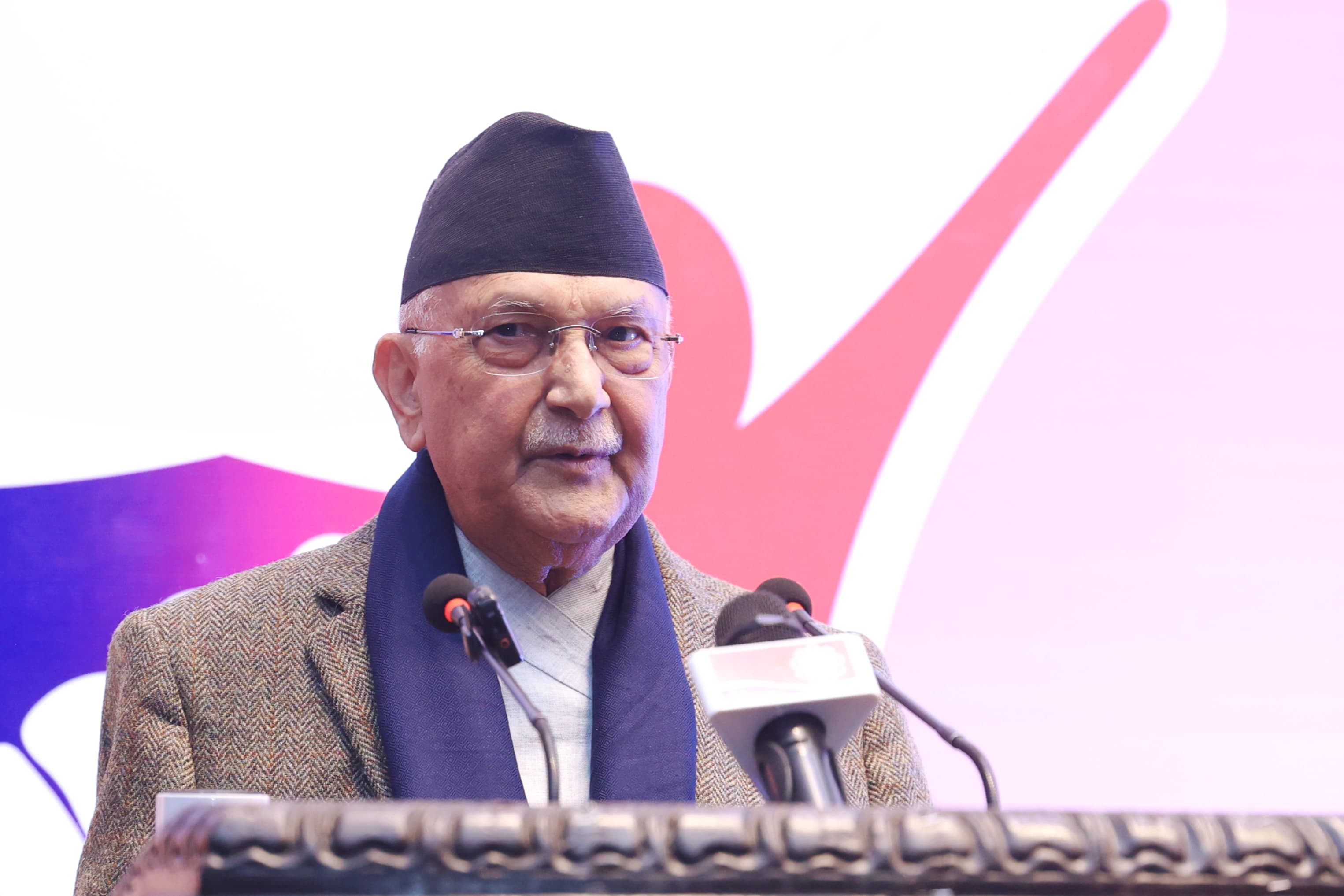 PM Oli accuses opposition of sabotaging government's efforts