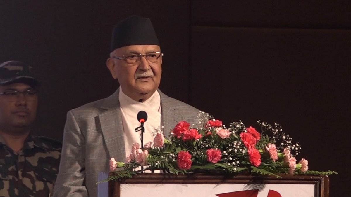 Ruling coalition meeting concludes; PM Oli to address the nation at 3 PM