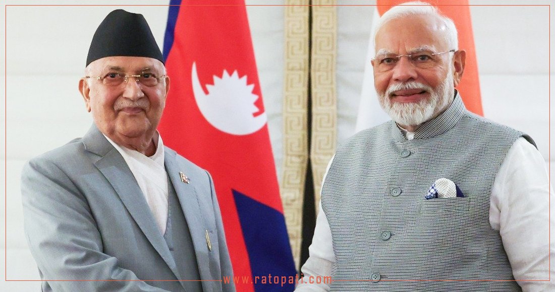 PM Oli urges Indian PM Modi to visit Nepal again