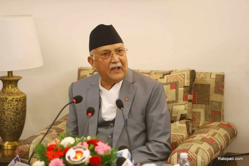 PM Oli: I didn't go to the UN just to milk a cow!