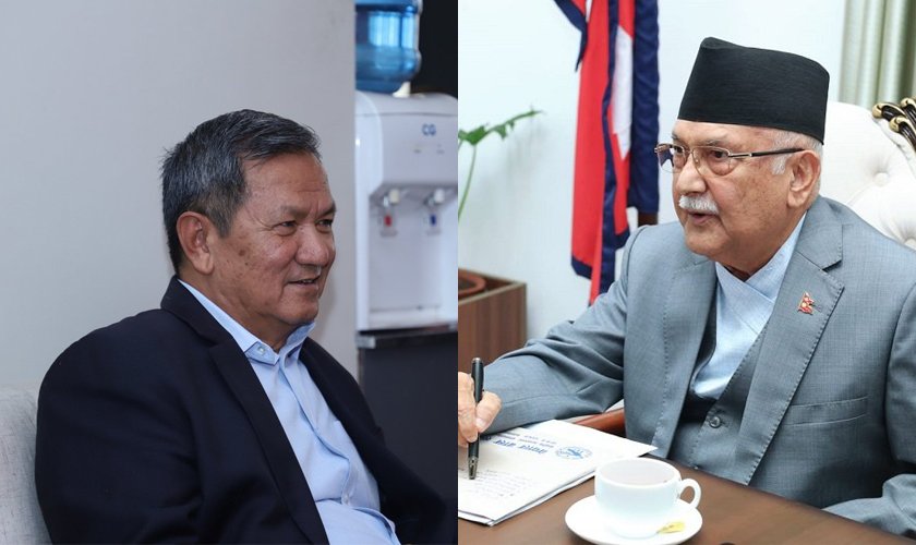 PM Oli warns Minister Gurung over 'tongue plucking' comment about IGP