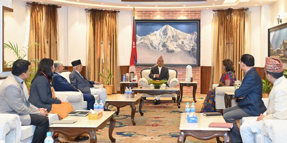 PM Oli familiarizes President Paudel about Nepal's participation in 79th UNGA