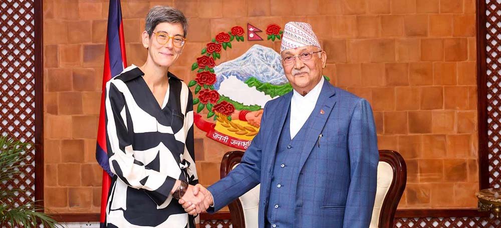 PM Oli urges Swiss govt. to help bring in FDI