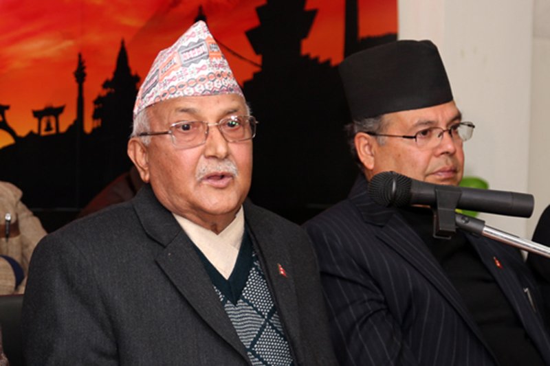 Chair Oli, senior leader Khanal discuss unity