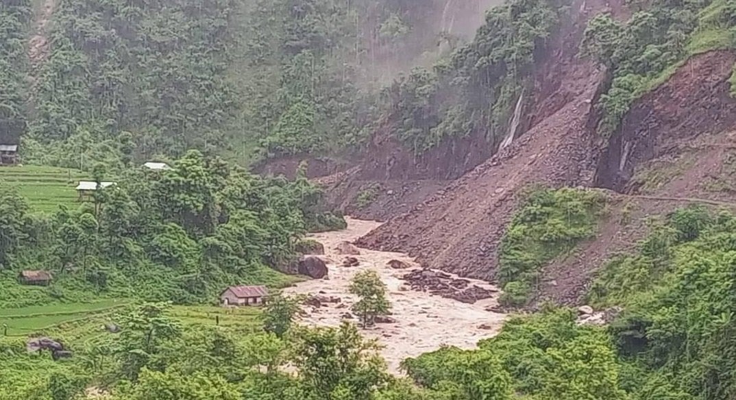 Landslide in Makawanpur kills one, and 6 missing