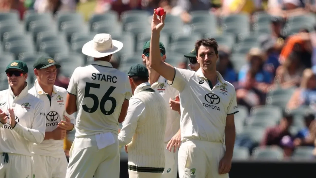 Cummins takes five to lead Australia to thumping victory