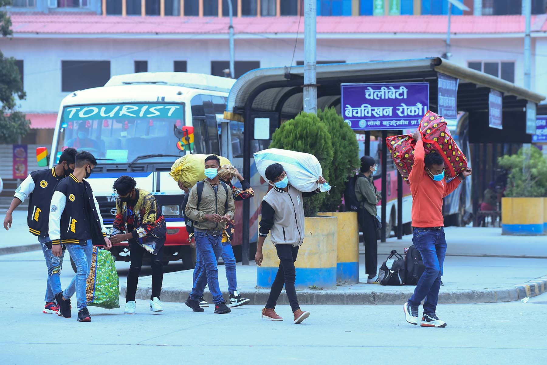 1.8 million people expected to leave Kathmandu Valley during this festive season