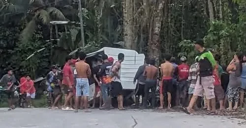 7 killed, 1 injured in car crash in southern Philippines