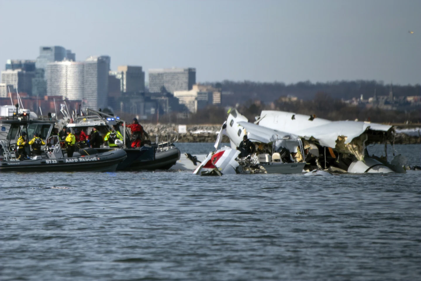 Midair collision kills 67 people in the deadliest US air disaster in almost a quarter century