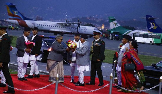 President Paudel to return home this afternoon