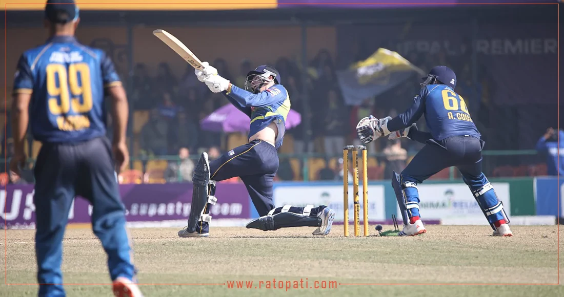 NPL: Pokhara Avengers defeats Biratnagar Kings in Super Over