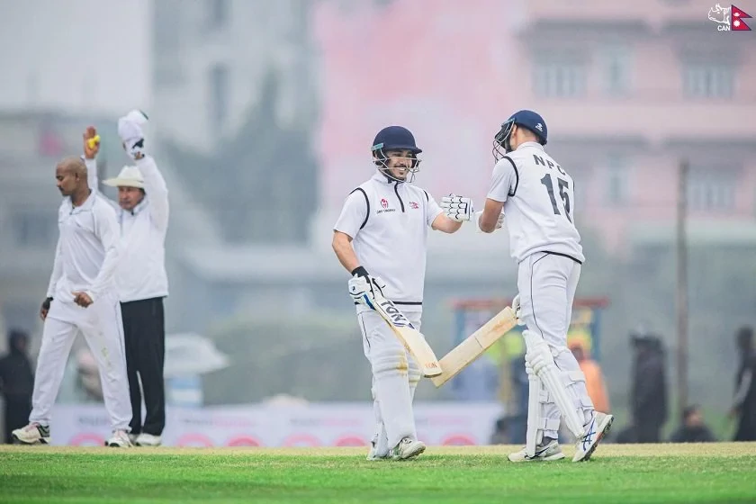 Jay Trophy: Nepal Police Club takes 45-run lead over Madhesh Province