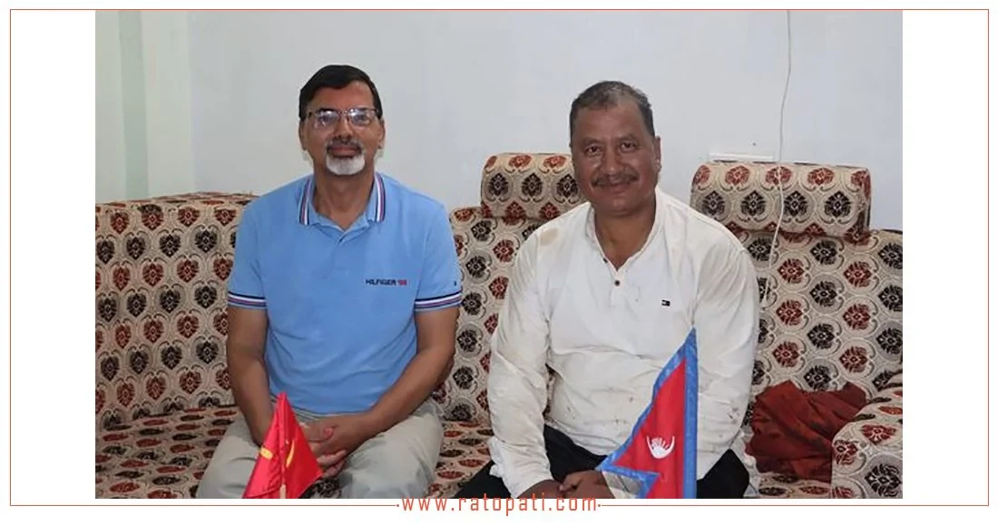 Prabhakar and Biplav discuss advancing Communist movement