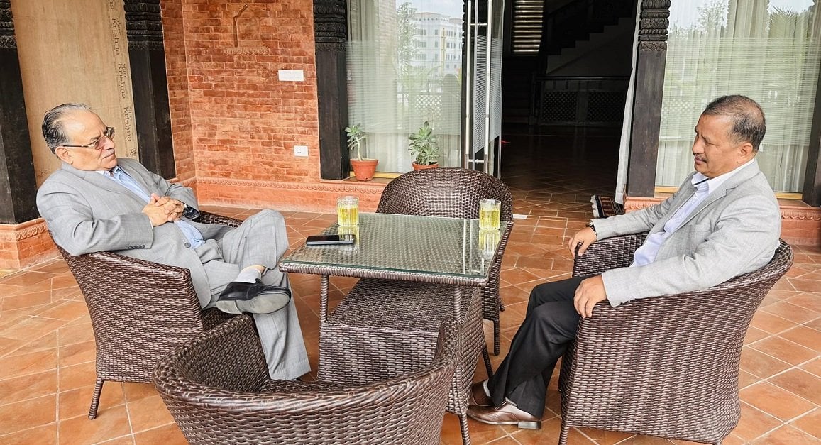 PM Dahal, Biplab meet