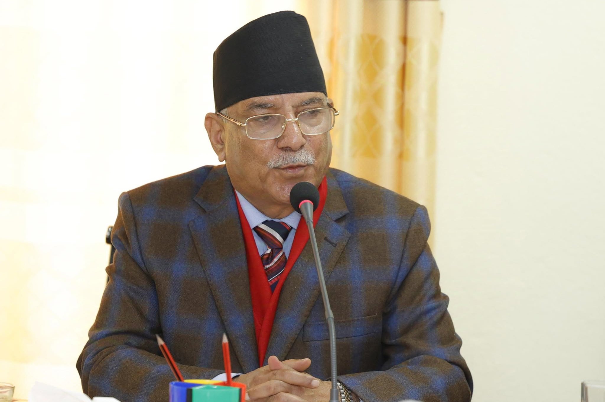 Let us put concerted efforts to transform people's status: Chair Dahal