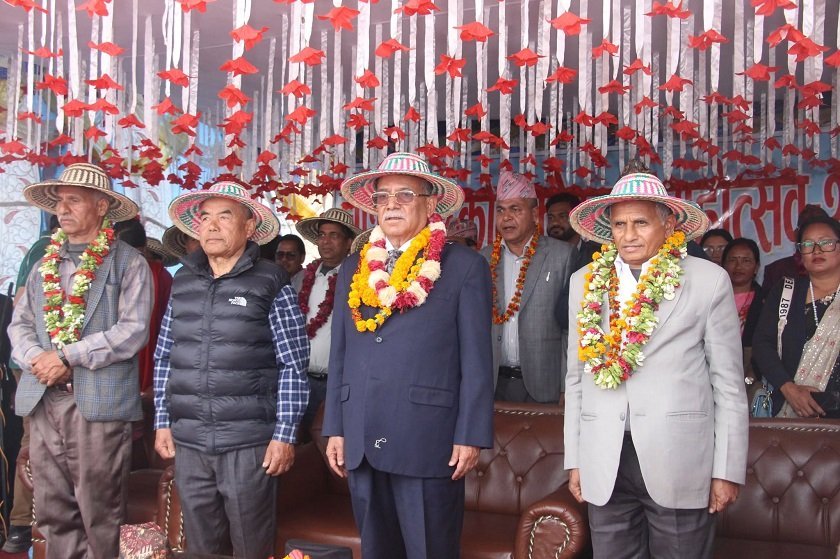 Prachanda stresses on strengthening Nepal's potential