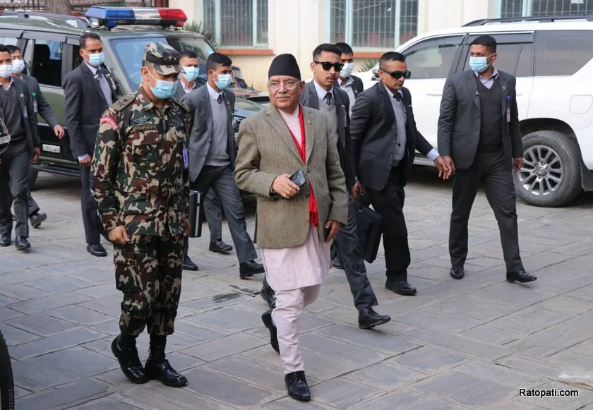 Nepal's Prime Minister Pushpa Kamal Dahal cancels his first foreign trip