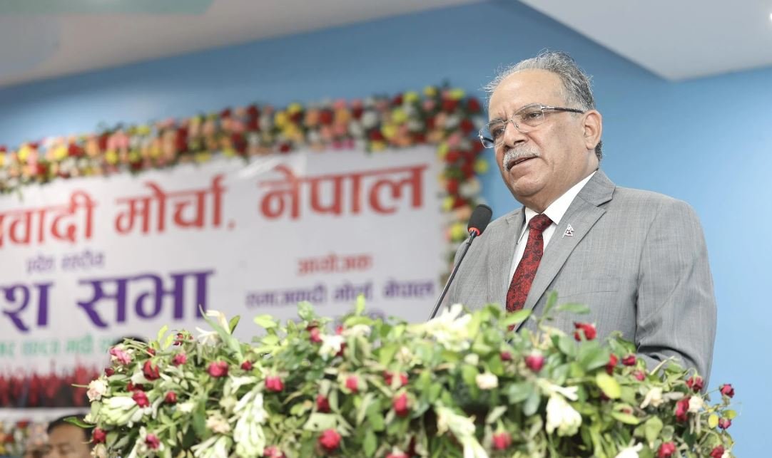 Prachanda: No worries about government collapsing, campaign against corruption will not stop