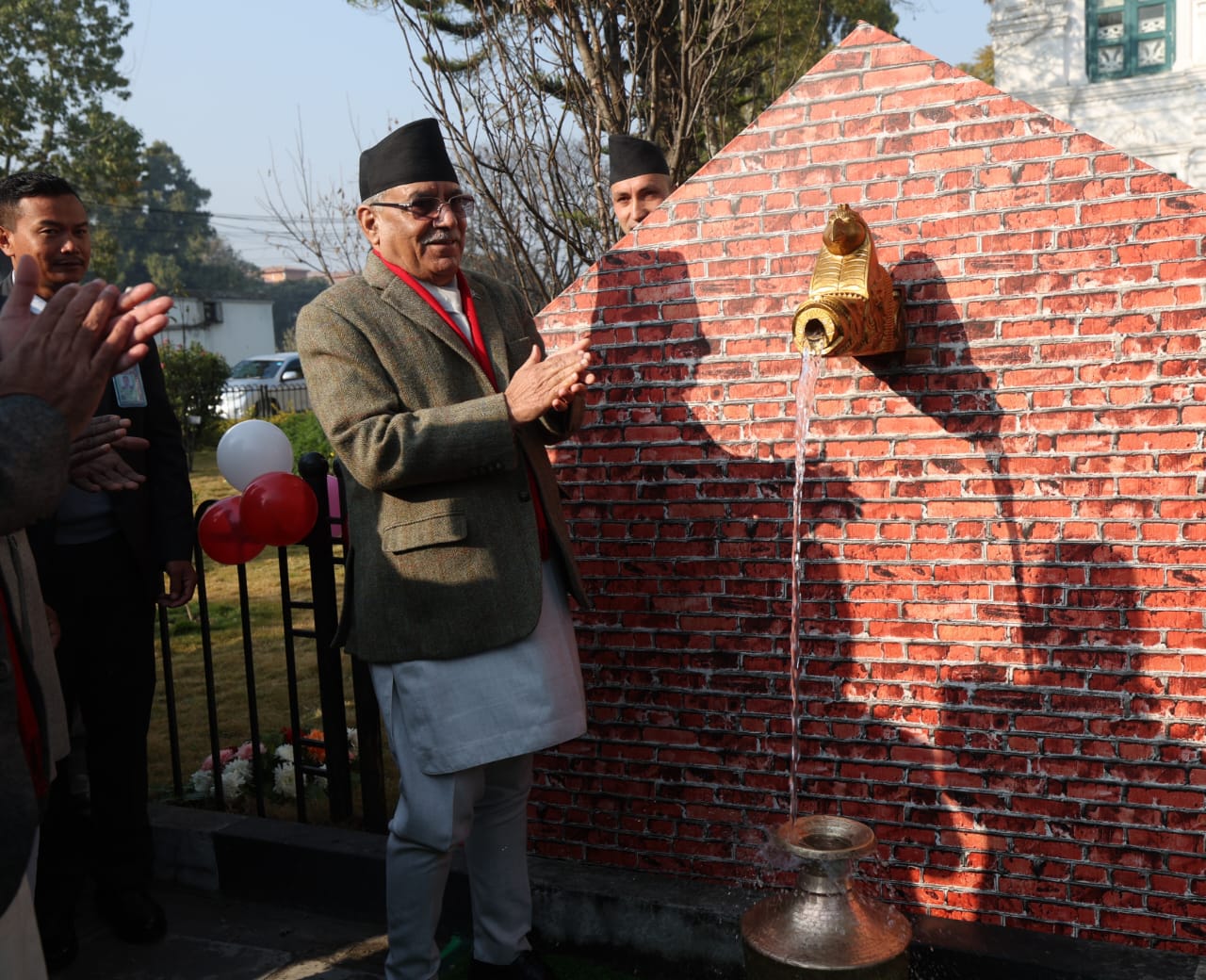 PM Dahal pledges consistent distribution of Melamchi drinking water in the capital