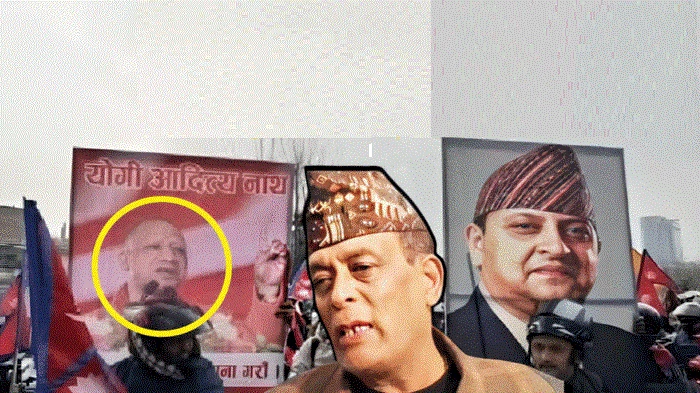 Person holding Adityanath's photo at royalist rally flees to Gorakhpur