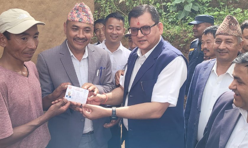 Prakash Tamang 'Kale' receives citizenship, plans to meet PM