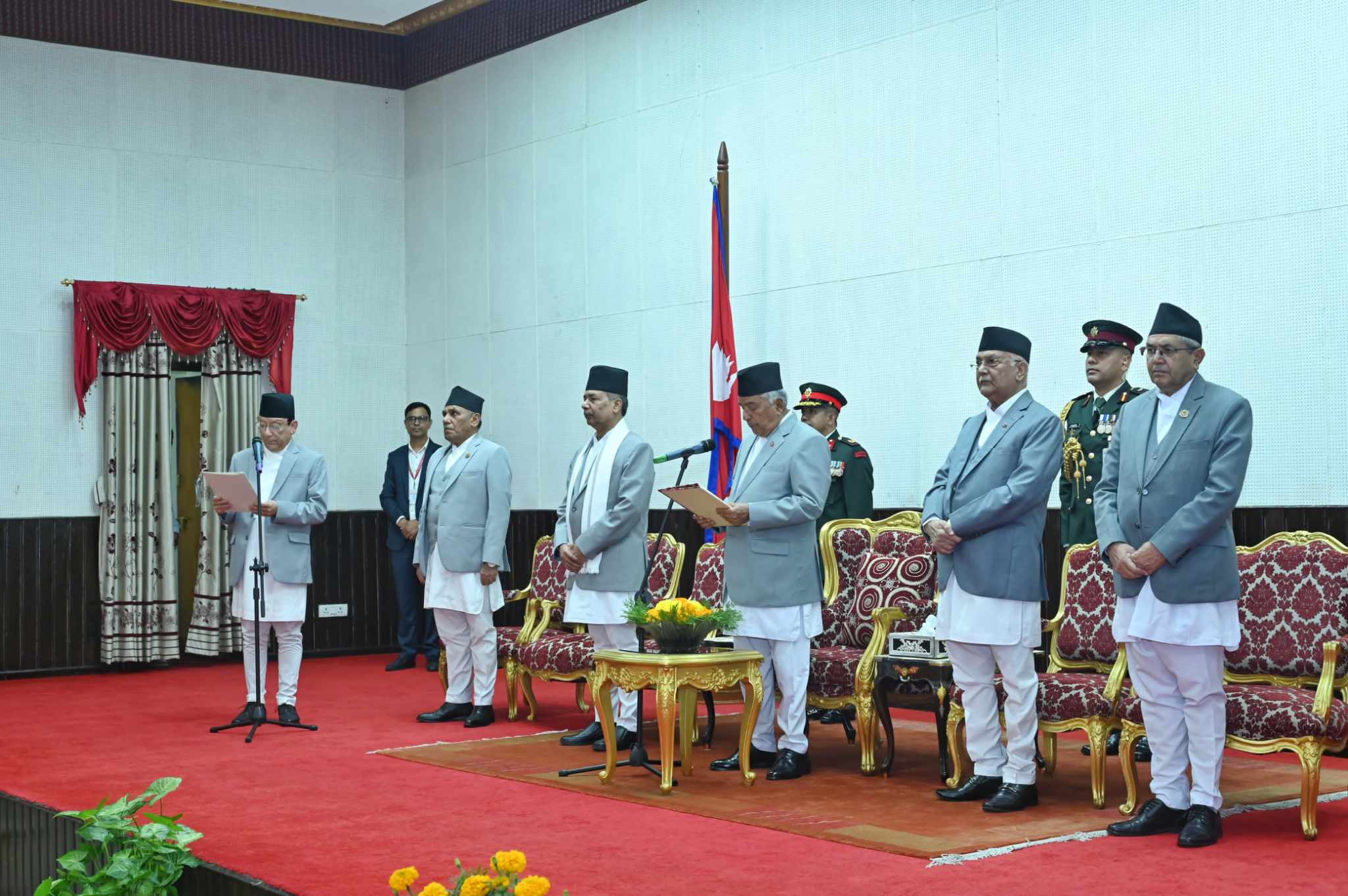 Prakashman Singh Raut sworn in as Chief Justice