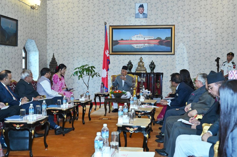 Let us put together Nepal-India efforts to reduce impact of climate change: President Paudel