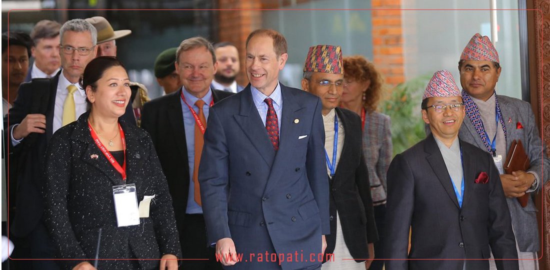 Prince Edward arrives in Nepal following Princess Sophie's arrival (photos)