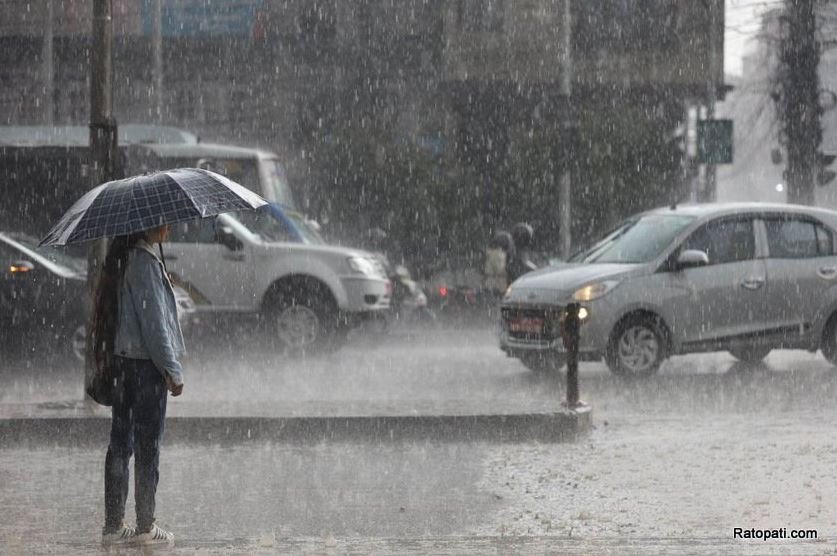 Weather: Torrential rain forecast in some places of Gandaki province