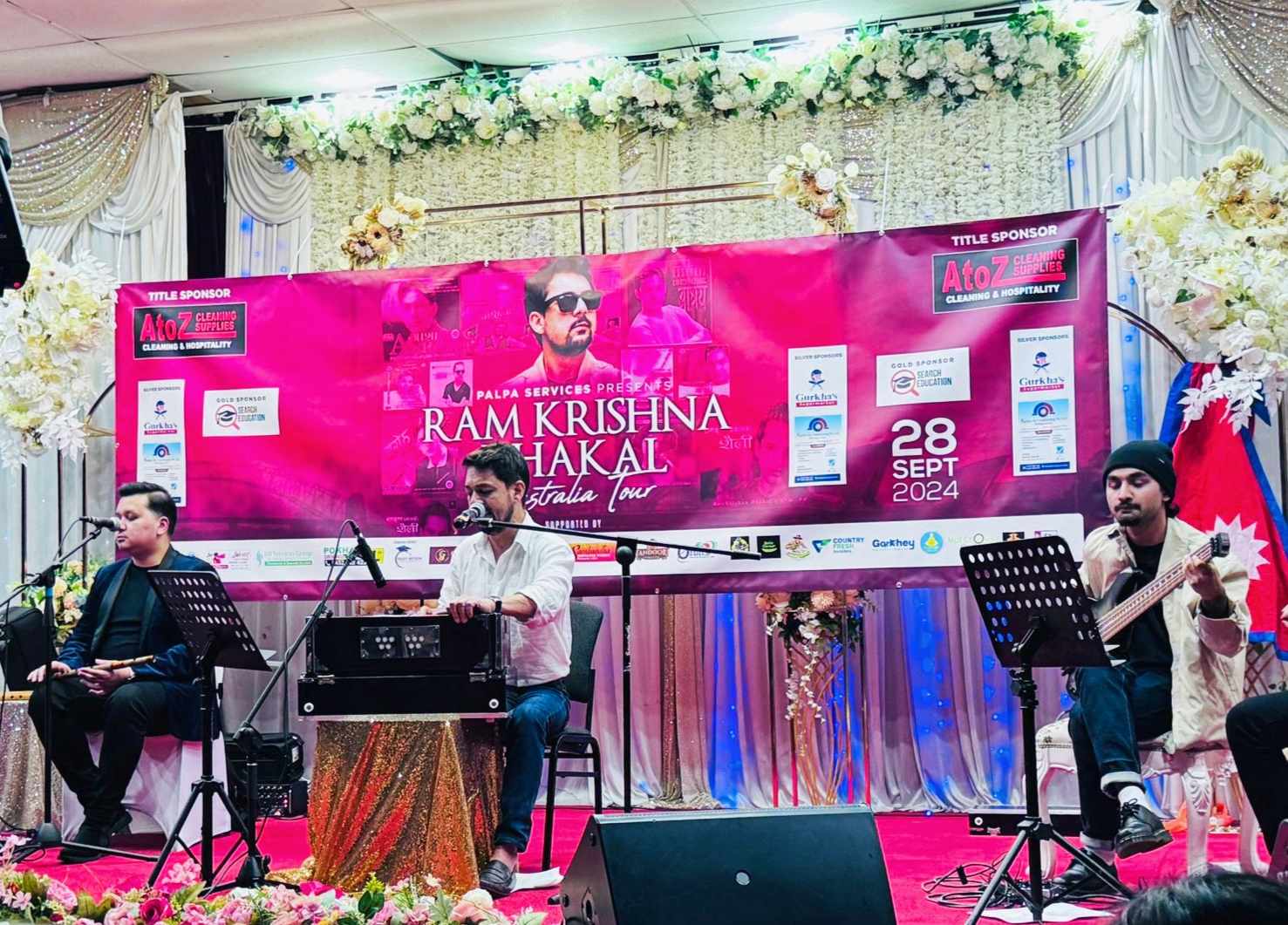 Ramkrishna Dhakal commences 'Australia Tour' in Sydney